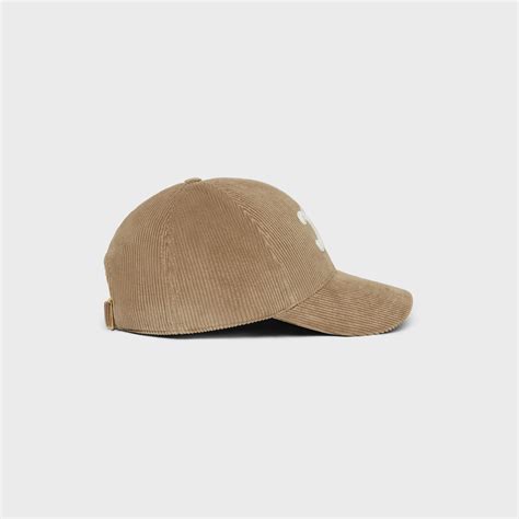 Women's Triomphe baseball cap in corduroy 